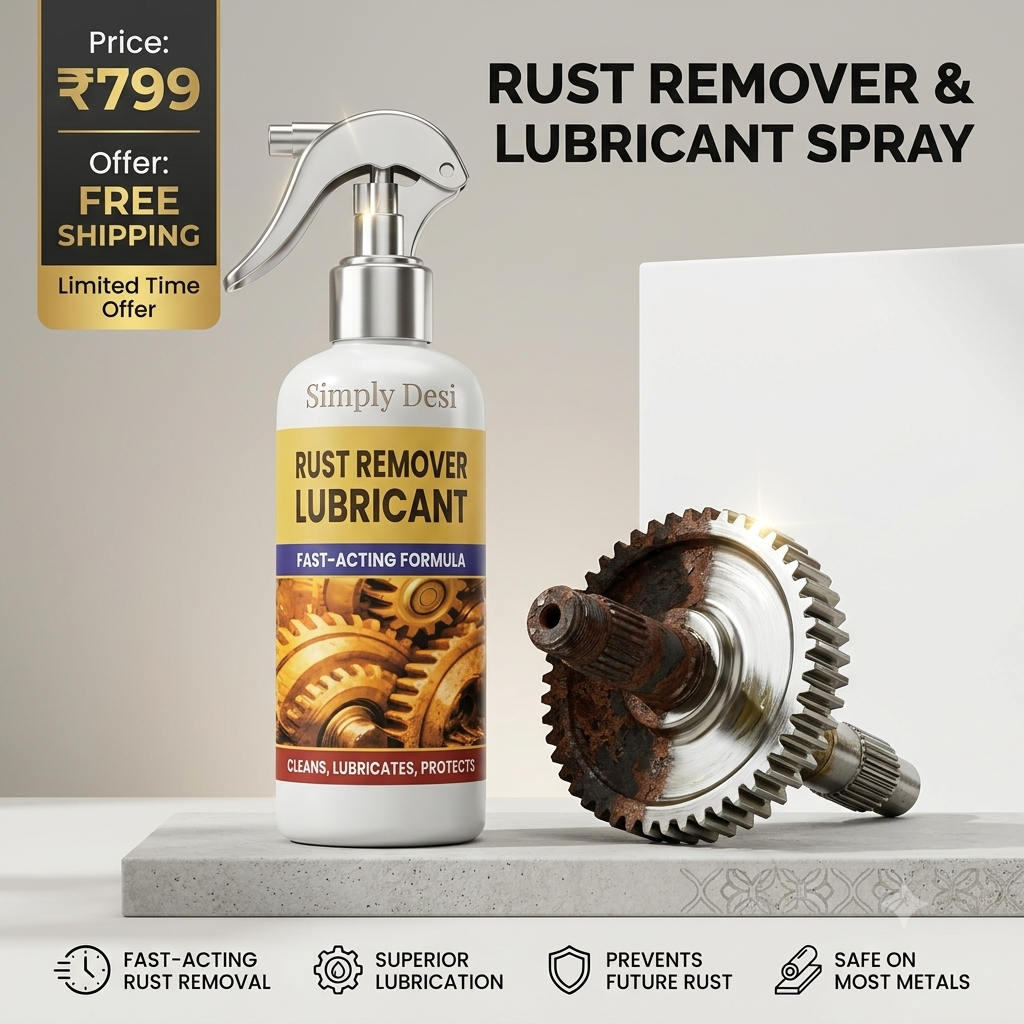 Rust Remover Lubricant Spray (Pack Of 2)